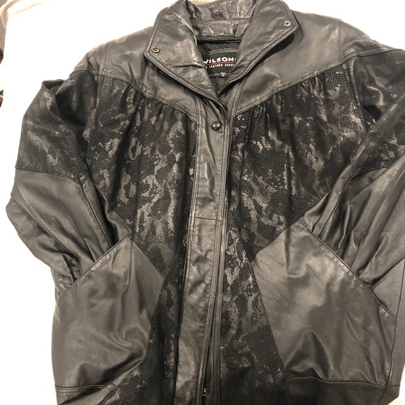 š¤Beautiful genuine leather snake skin jacketš¤ - Picture 4 of 4